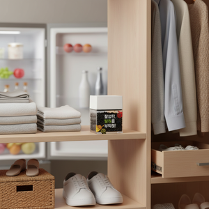 Natural Carbon Deodorizer Odor Absorber for Closet <b>Wardrobe</b> Refrigerator Small <b>Storage</b> Space - Product Image 3