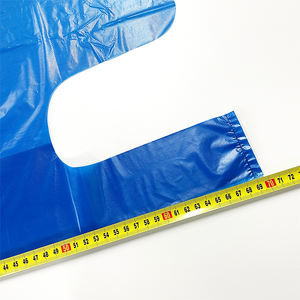 現金商品高品質ベストビニール袋強力なベアリング印刷カスタムショッピングスーパーマーケットストア堆肥化可能なTシャツバッグ - Product Image 6