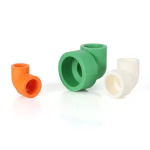 supplier customized all types of hot & cold water PPR polypropylene plumbing pipe fitting pp-r pipe fittings and accessories