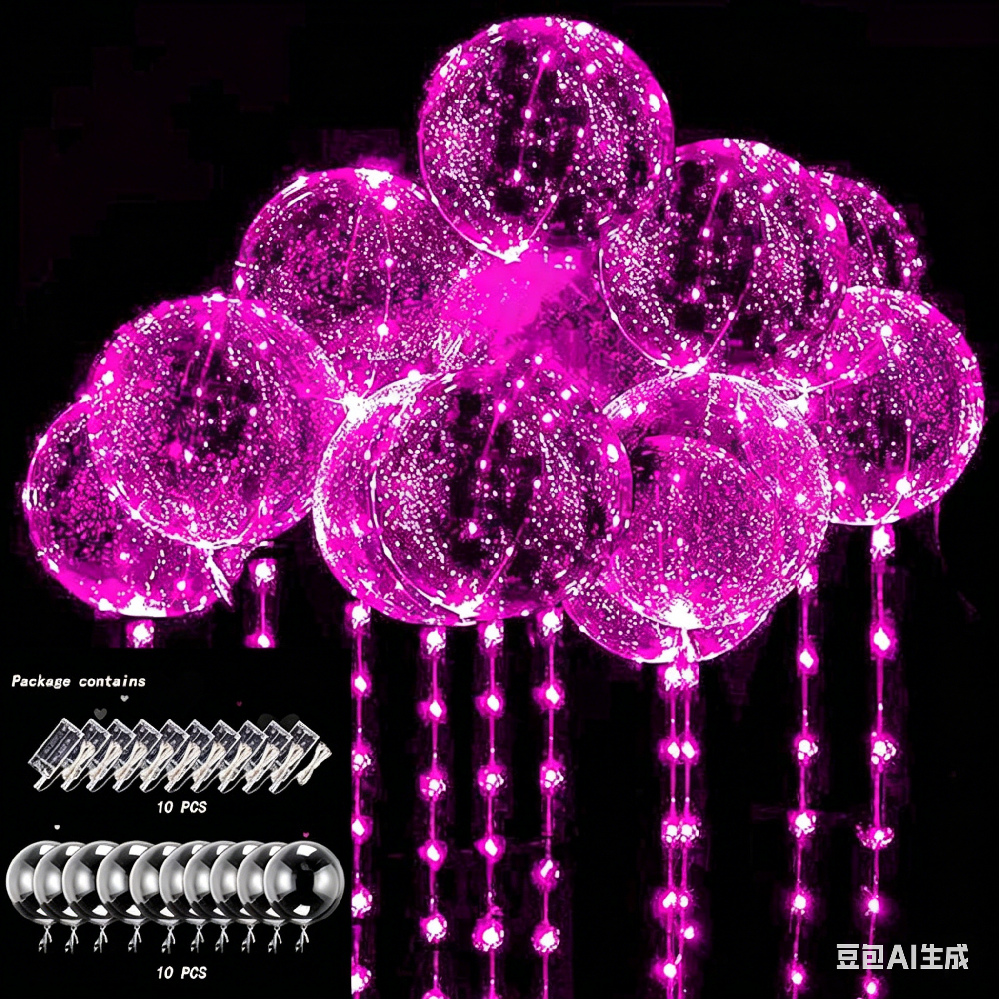 Lampe rose