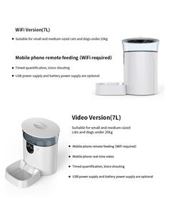 Bas <span class=keywords><strong>prix</strong></span> télécommande intelligente Tuya 7L distributeur de nourriture automatique <span class=keywords><strong>chien</strong></span> chat animaux mangeoire avec caméra - Product Image 4