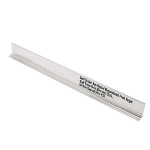 Separador de estanterías Fami sin ranuras, altura frontal longitudinal 50 mm, galvanizado D914 H32 - Product Image 3