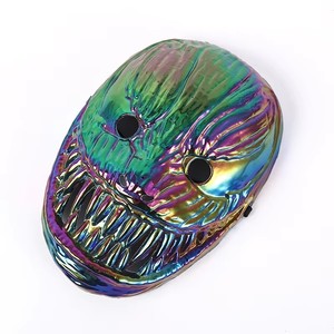 Venom Máscara Cosplay Maquillaje Fiesta Halloween Película <span class=keywords><strong>de</strong></span> <span class=keywords><strong>terror</strong></span> Máscara <span class=keywords><strong>de</strong></span> cara completa Venom Galvanizado - Product Image 6