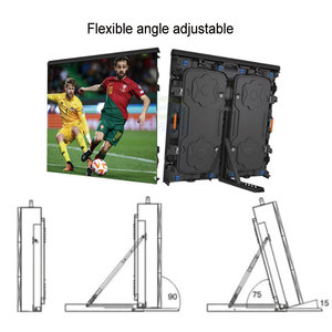 Pantalla LED P5 HD a Todo Color, Impermeable, para Publicidad en Estadios, Canchas de Baloncesto y Estadios de Fútbol - Product Image 2