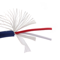 Câble d'alimentation audio professionnel 2x4,0 mm, câble de diffusion 2 conducteurs, gaine en PVC, paire torsadée, longueur 100 m pour microphone de voiture, bobine