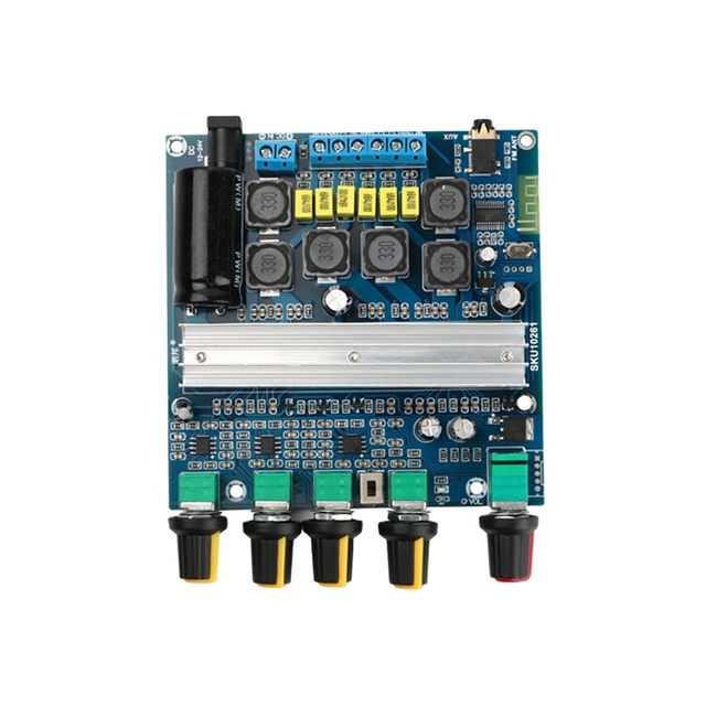 2*50W+100W TPA3116D2 BT 5.0 HIFI Digital Power Subwoofer Amplifier Board 2.1 Channel Class D Audio Board