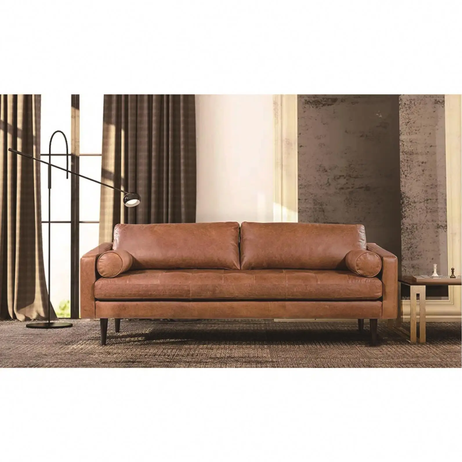 SANS Sofa standar kualitas tinggi Modern populer dan kain nyaman Sofa ruang tamu dengan jumlah pemuatan tinggi