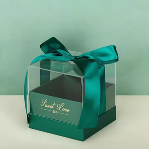 2025 Chất lượng cao rõ ràng Acrylic Hộp với nắp lucite đóng gói đám cưới Acrylic Hộp Quà Tặng tùy chỉnh - Product Image 5