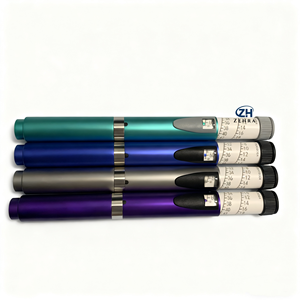 Obat Penurun Berat Badan Kemasan Kaca Pena Injeksi Logam 4ml/5ml Cetak Sablon Berbagai Warna Dapat Digunakan Kembali - Product Image 2