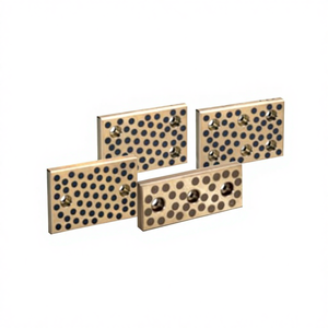 Cuscinetto a piastre scorrevoli autolubrificante in ottone-grafite-rame ad alta resistenza, blocco antiusura per apparecchiature di comunicazione automobilistiche, Cina - Product Image 1