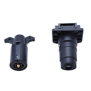 Conector de hoja de 7 vías de plástico nuevo de alta calidad para reemplazo y reparación de montaje de remolque de extremo de coche - Product Image 4