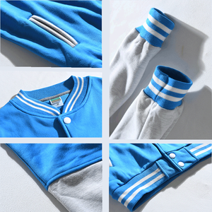 ผู้ขายคลาสสิกเย็นระบายอากาศฮิปป๊อป<span class=keywords><strong>Kpop</strong></span> Slimเสื้อกันหนาวXxlเสื้อผ้าผู้ชายแจ็คเก็ตเบสบอลสําหรับชาย - Product Image 3