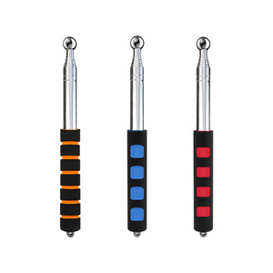 Martillo de inspección Lichang con mango telescópico de aleación de 18 pulgadas para inspección del hogar - Product Image 1