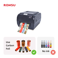 Imprimante de ruban satiné, imprimante de cadeaux multi-rangs, imprimante de bureau multifonction, imprimante d'étiquettes à grande vitesse, imprimante d'autocollants