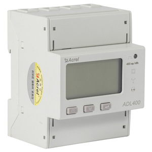 Acrel Adl400 <b>Three</b> Phase Energy Meter 400 Imp Kwh Class 0.5 Rail Mounted Multifunction With Harmonic Measurement - Product Image 1