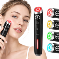 Alat Pijat Pengencang Wajah dan Leher Age R Booster Pro, Dapat Diisi Ulang via USB, Kontrol Waktu, Teknologi Elektroporasi MC untuk Kulit yang Lebih Baik