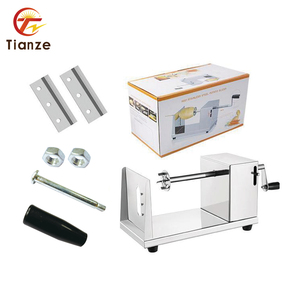 <strong>2026</strong> Factory Outlet Manual Hand Stainless Steel Spiral Potato Cutter Tornado Tower Fresh Chips Potato Tower Cutter <strong>Machine</strong> - Product Image 5