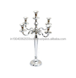 Bougeoir de table en métal de haute qualité de luxe pour la maison et l'hôtel bougeoir décoratif en métal décoration de la maison conception unique - Product Image 5