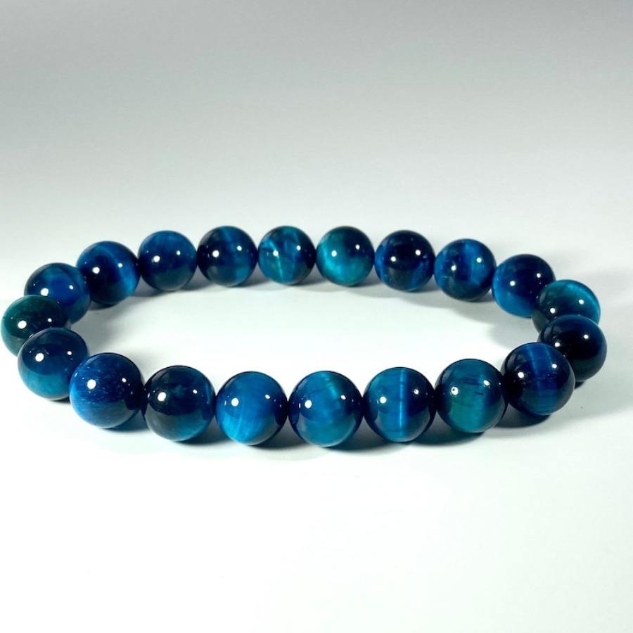 Grade 5a blue treasure tiger eye bracelet