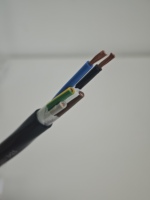 Cable Flexible Redondo RVV 300/500V de 5 Núcleos y 2.5mm² con Aislamiento y Cubierta de PVC de Cobre Recocido para Alimentación Eléctrica