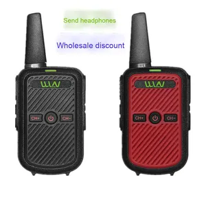 Kelly Wallen KD-C50 talkie-walkie compact mini portable sans fil pour hôtels KTVs voitures enfants-fonction VOX anti-chute étanche - Product Image 2