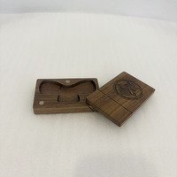 Custom Unique Wooden Guitar Pick Box for Laser Engraving Printing Solid Wood Ukulele Stringed Instruments Parts & Accessories