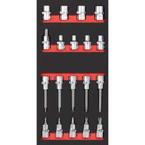 ชุดซ็อกเก็ตบิต kraftwerk 1/2 "19-pcs tx. ฝัง20x40 - Product Image 1