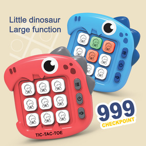 Tres en Raya, <span class=keywords><strong>Juego</strong></span> <span class=keywords><strong>de</strong></span> Mesa Interactivo <span class=keywords><strong>de</strong></span> Plástico para Entrenamiento <span class=keywords><strong>de</strong></span> Pensamiento Infantil, Juguete para Edades <span class=keywords><strong>de</strong></span> 4 a 6 Años, Nueve Cuadrados - Product Image 2
