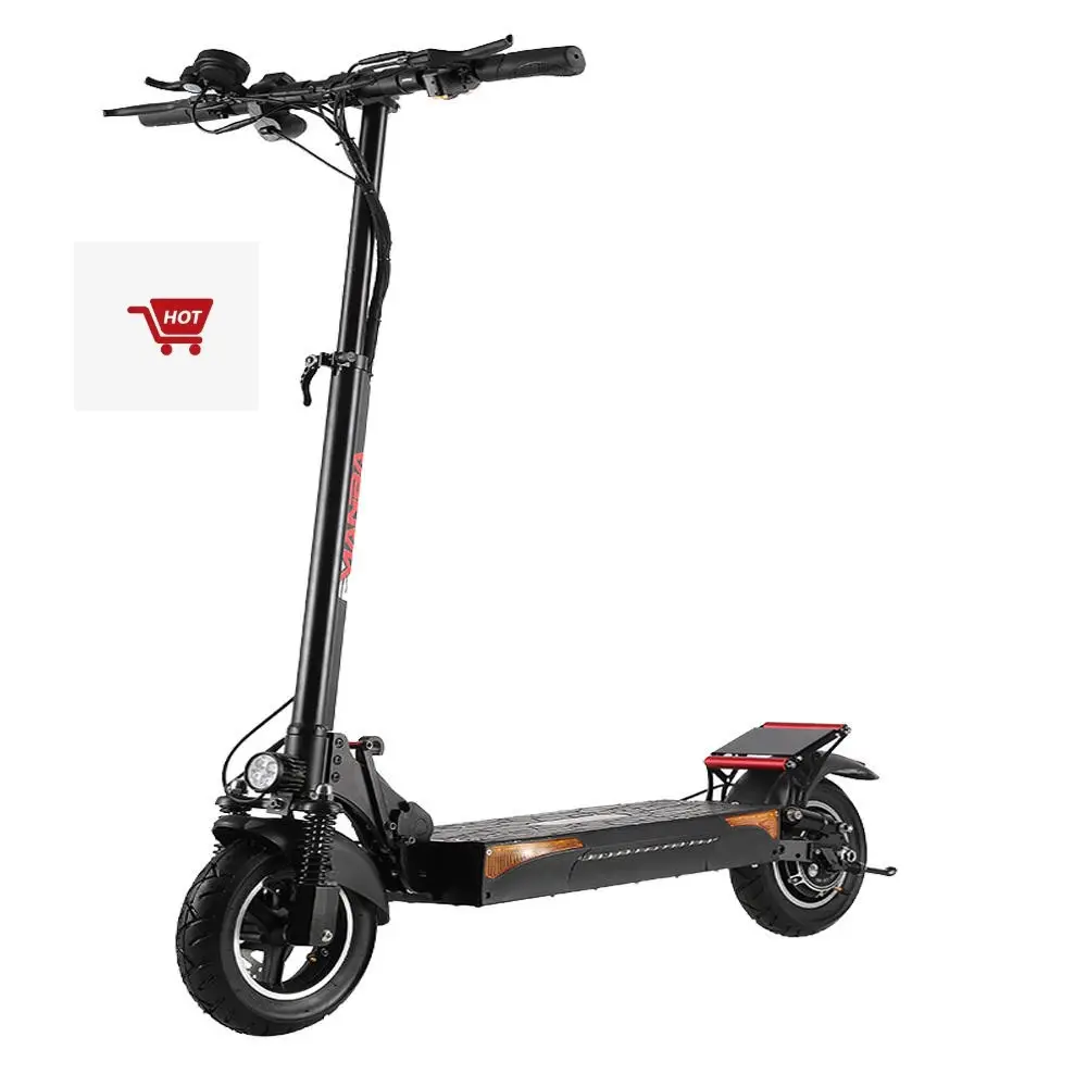EU stock 10 Inch 48V 13AH Electric Scooter for delivery Manufacturers 500w Motor For Adults Fast electric scooter battery 48v