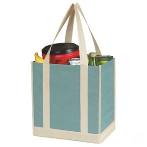 Sacs de courses réutilisables en tissu écologique de grande qualité, sacs fourre-tout non tissés, vente directe d'usine pour le marché des cadeaux et le shopping - Product Image 3