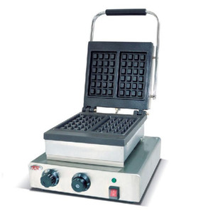 Gaufrier Électrique Commercial <span class=keywords><strong>en</strong></span> Acier Inoxydable à <span class=keywords><strong>Plaque</strong></span> Unique OUTE 1300W, Machine à Crêpes Style <span class=keywords><strong>Belge</strong></span>, Nettoyage Facile - Product Image 3