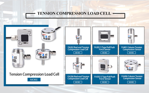 FIBOS FA30 시리즈 0.018% S 타입 강제 센서 유압 로드셀 고정밀 스테인리스 스틸 5Ton-500kg - Product Image 2