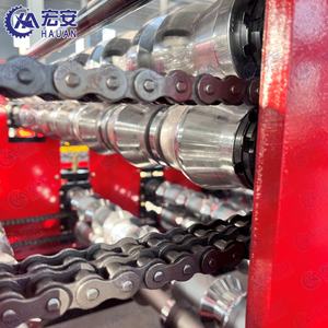 Equipo de procesamiento de tejas de acero de doble capa para cobertizos de estacionamiento, máquina perfiladora de doble capa totalmente automática - Product Image 4