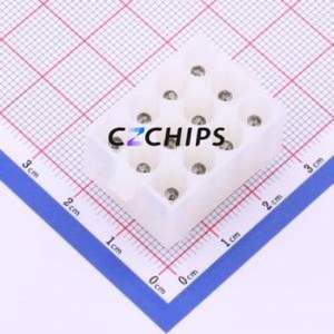 HX63080-12AK Wire-to-Board Pin Header Through hole Component (THT),P=6.35mm Connector 3x4P 6.35mm Through Hole 12P - Product Image 1