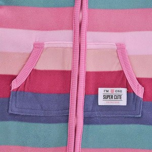 Personnalisation d'usine combinaison en laine hiver <span class=keywords><strong>polaire</strong></span> barboteuse pour nouveau-né vêtements de nuit fermeture éclair bébé pyjamas pour garçon ou fille - Product Image 3