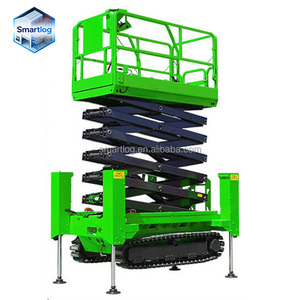 Piattaforma di Lavoro Aerea Elettrica Smartlog 5.8m con Forbice Cingolata, Capacità 500kg, per Edilizia - Product Image 3