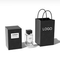 Bouteille de Parfum en Verre Vide Transparent de 50 ml avec Bouchon à Sertir, Conception Professionnelle OEM ODM, Étiquettes Personnalisées