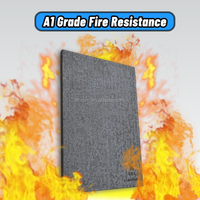 Revestimiento de Fibrocemento Huachengxing Anhui, Panel de Revestimiento Ignífugo A1, Resistente al Agua, Alta Resistencia a Impactos, para Villas Modernas