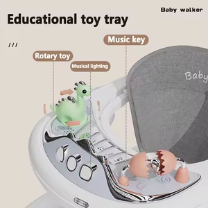 Top vente OEM ODM infantile <span class=keywords><strong>activité</strong></span> poussette 4-en-1 multifonctionnel pousser voiture bébé marchette <span class=keywords><strong>chariot</strong></span> jouets cadre en plastique amusant Durable - Product Image 5