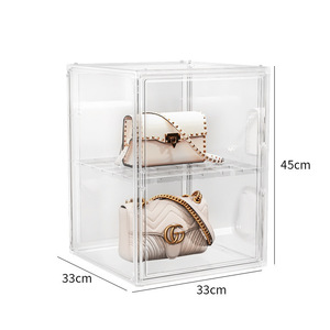 Scatola Espositiva Multifunzione Moderna di Lusso in Plastica Rettangolare Portascarpe - Product Image 3