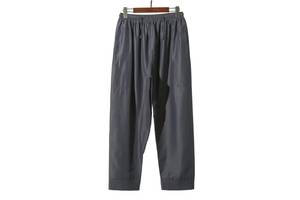 Men's new simple design robe pants, <b>elastic</b> waistband, plus size, casual Islamic style, lightweight, 100% polyester, side - Product Image 3
