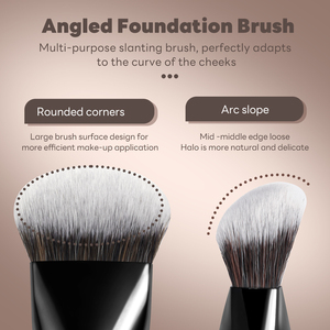 Pinceau <span class=keywords><strong>de</strong></span> maquillage professionnel MAANGE en gros, personnalisé, marque privée, 1 pièce, pour poudre, <span class=keywords><strong>fond</strong></span> <span class=keywords><strong>de</strong></span> <span class=keywords><strong>teint</strong></span>, fard à joues, contouring - Product Image 4