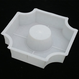 Nhựa đúc sẵn bê tông khoe khối khuôn cho ngoài trời PP ABS Khuôn lát gạch với hoa mẫu cỏ trồng vỉa hè - Product Image 2