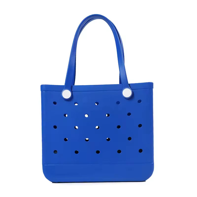 Blue tote bag