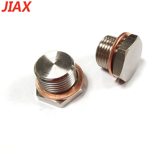 ปลั๊กอุดรูเหล็กชุบนิกเกิล M18x1.5 พร้อมแหวนทองแดง |   ชุดอุปกรณ์ซีลที่ทนทานสำหรับงานยานยนต์ - Product Image 6