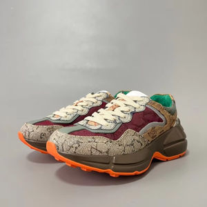 Zapatos de Diseñador de Lujo para Hombre al por Mayor, Zapatos Deportivos de Marca de Alta Calidad para Mujer, Zapatos Deportivos de Cuero Real Personalizados de Lujo - Product Image 6