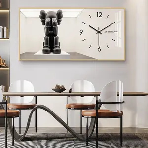 Gran oferta, personalización, sala de estar minimalista moderna, decoración creativa para el hogar, reloj de pared, relojes