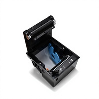 Printer Barcode Thermal 80mm untuk Struk & Label dengan Modul Printer Serial Panel Terintegrasi RS232/TTL dan Pemotong Otomatis