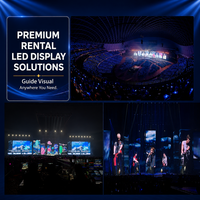 Layar LED Sewa Panggung P3.91 Grosir, IP65 Kecerahan Tinggi, Video Wall LED Acara Luar Ruangan 3000:1