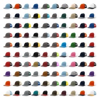 Gorra de béisbol de malla de 6 paneles, sin bordado, de alta calidad, snapback Richardson 112, gorra trucker personalizada.